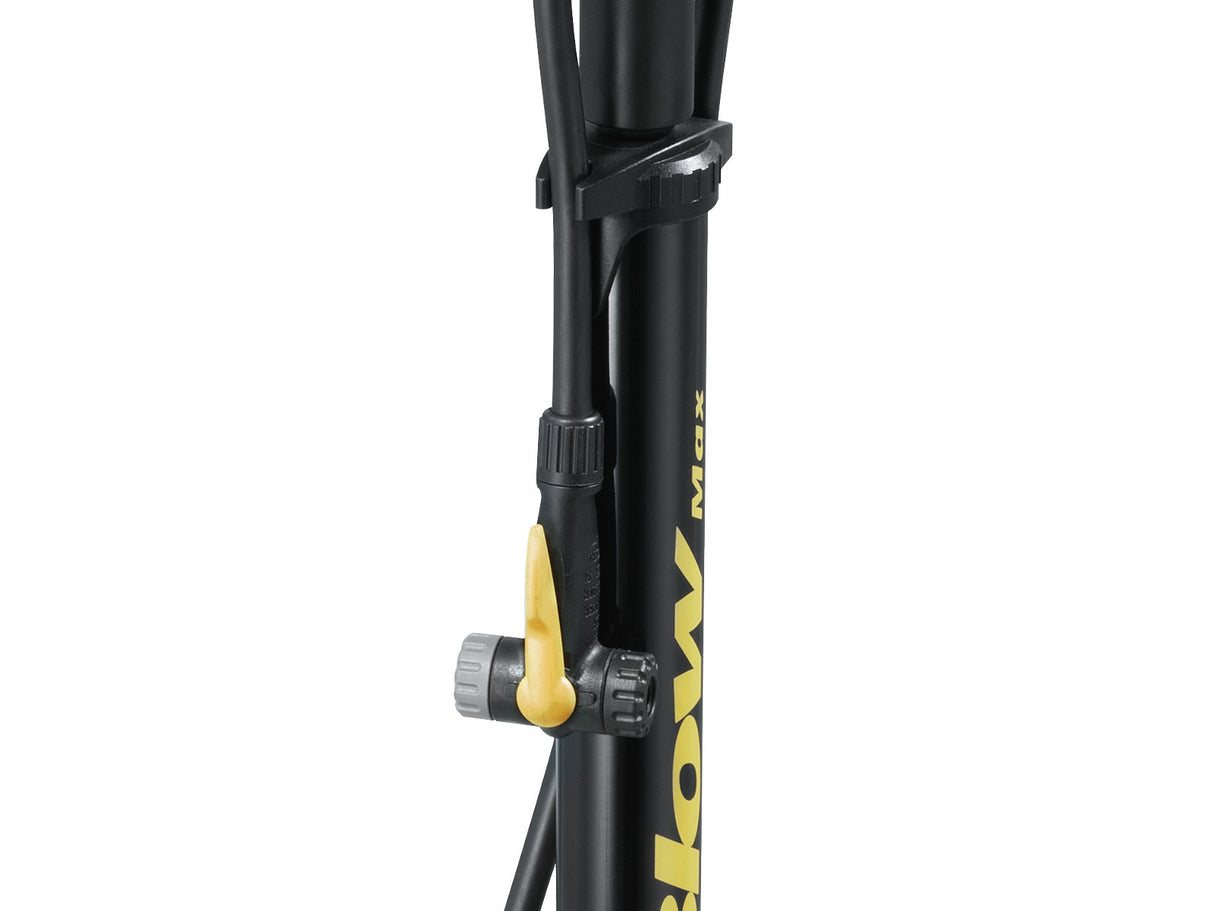 Topeak Floor Pump Joe Blow Max Ii - Twin Head With Guage