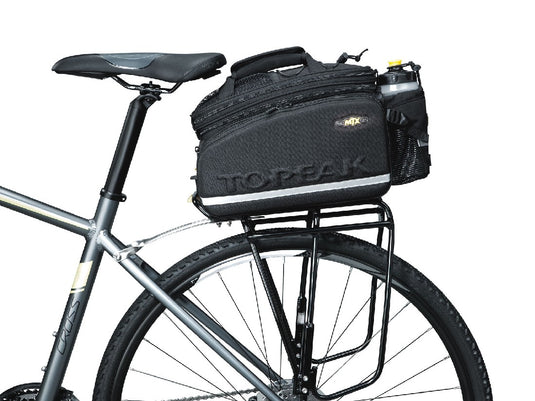 Topeak Mtx Trunk Bag Dx (quick Track + Expanding Top + Side Zip Pockets)