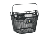 Topeak Basket - Front 16l Capacity Black Wire Mesh With Fixer 3