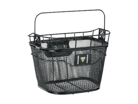 Topeak Basket - Front 16l Capacity Black Wire Mesh With Fixer 3