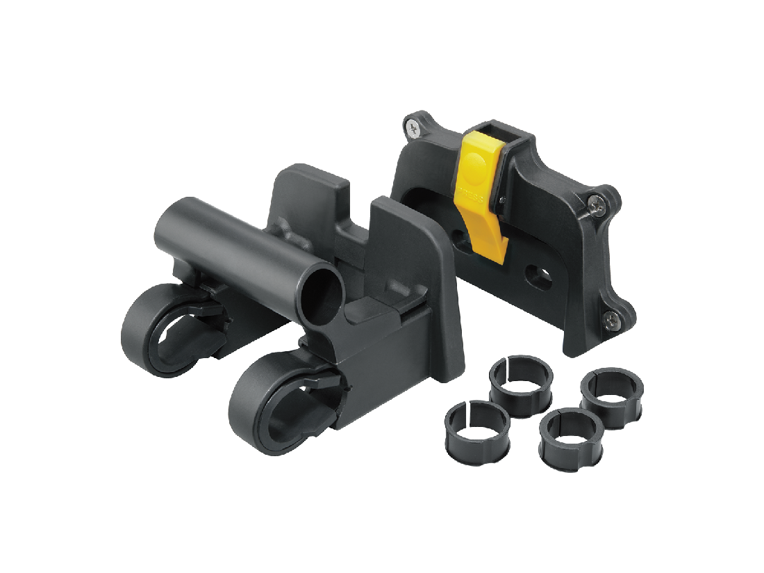 Topeak Basket - Front 16l Capacity Black Wire Mesh With Fixer 3