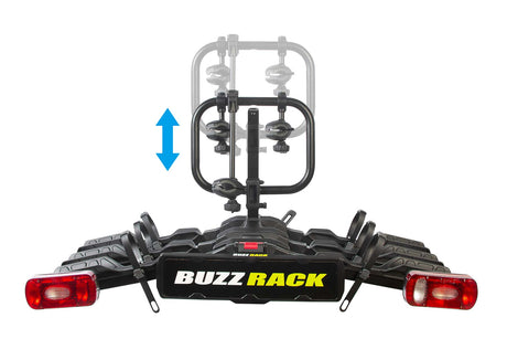 Buzzrack E-scorpion Lite 3 Bike (tow Ball Mounted) Platform Rack