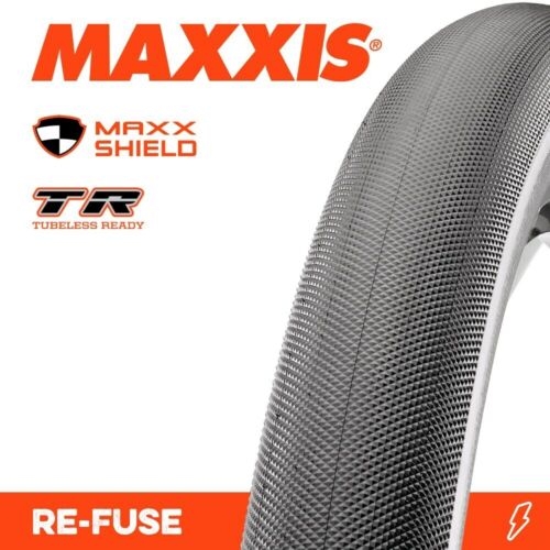 Maxxis Tyre Re-fuse 700c X 40c - Tubeless Ready - Maxx Shield - Black