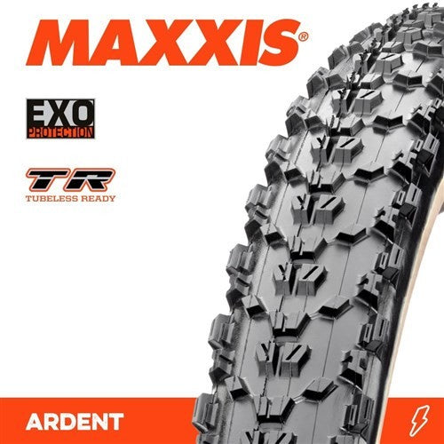Maxxis Tyre Ardent 27.5" Tubeless Ready Tanwall [tp:2.40" Exo Dual]