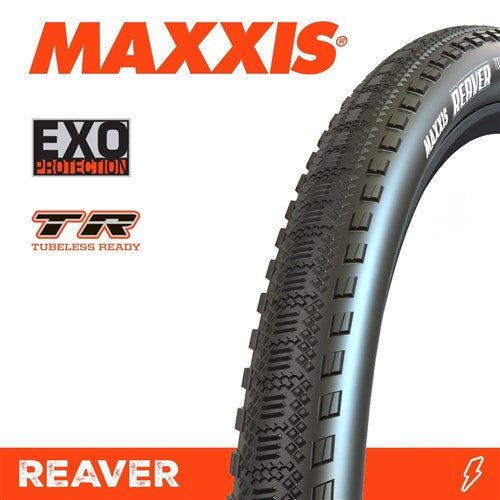 Maxxis Tyre Reaver 700c X 40c - Exo Tubeless Ready - Folding