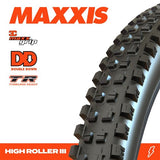 Maxxis Tyre High Roller Iii 29" X 2.40 3c Grip Dd Casing - Tr Folding 120x2tpi
