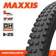 Maxxis Tyre High Roller Iii 29 X 2.40 3cg New Dh Tr (new 2026) Fold 120x2tpi E-25