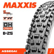 Maxxis Tyre Assegai 29 X 2.50 3cg New Dh Tr (new 2026) Fold 120x2tpi E-25