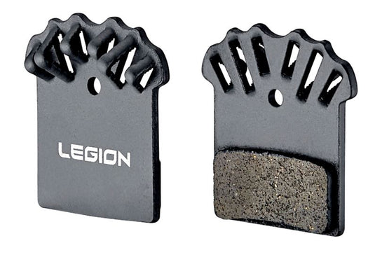 Legion Disc Brake Pads - Ice Vortex Fin - Shimano Xtr / Xt / Slx - 2 Piston - Semi-metallic