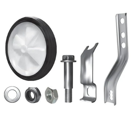 Oxford Training Wheels - Universal (suits 12" - 20" Wheel) Thin Steel For Limited Axle Thread