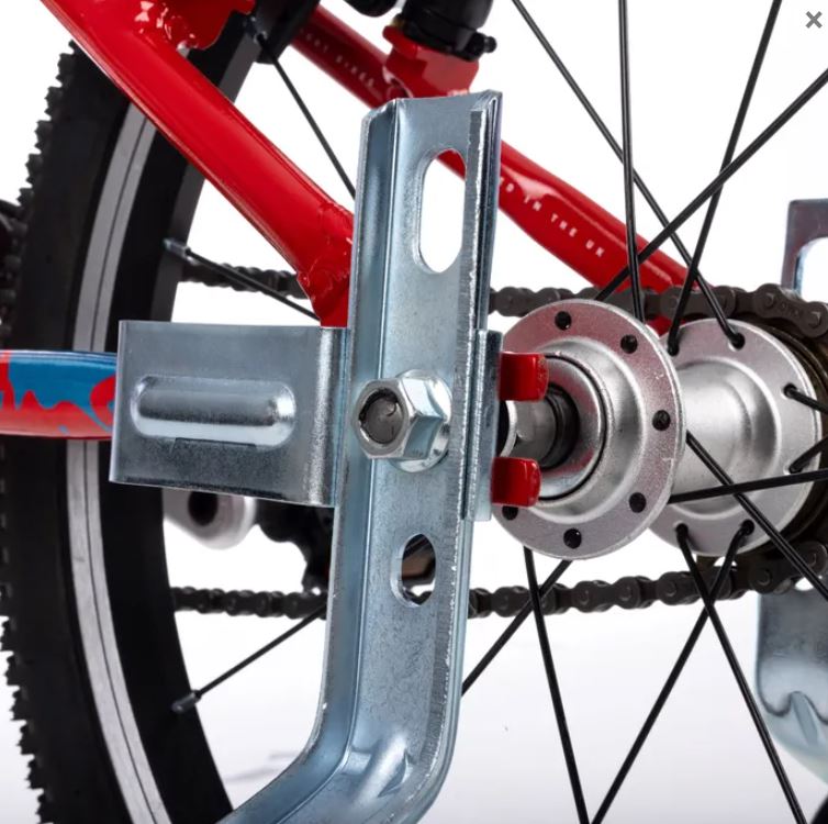 Oxford Training Wheels - Universal (suits 12" - 20" Wheel) Thin Steel For Limited Axle Thread