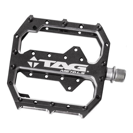Tag Metals Pedals T1 Sealed Aluminium Flat Platform - Black [sz:regular]