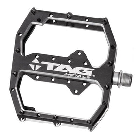 Tag Metals Pedals T1 Sealed Aluminium Flat Platform - Black [sz:large]