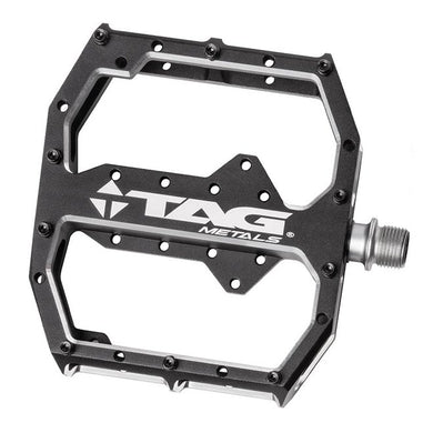 Tag Metals Pedals T1 Sealed Aluminium Flat Platform - Black