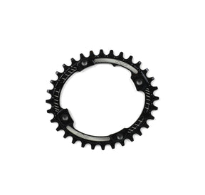 Hope Chainring - Oval 4 Bolt 104 Pcd - Narrow Wide - Black 34t 