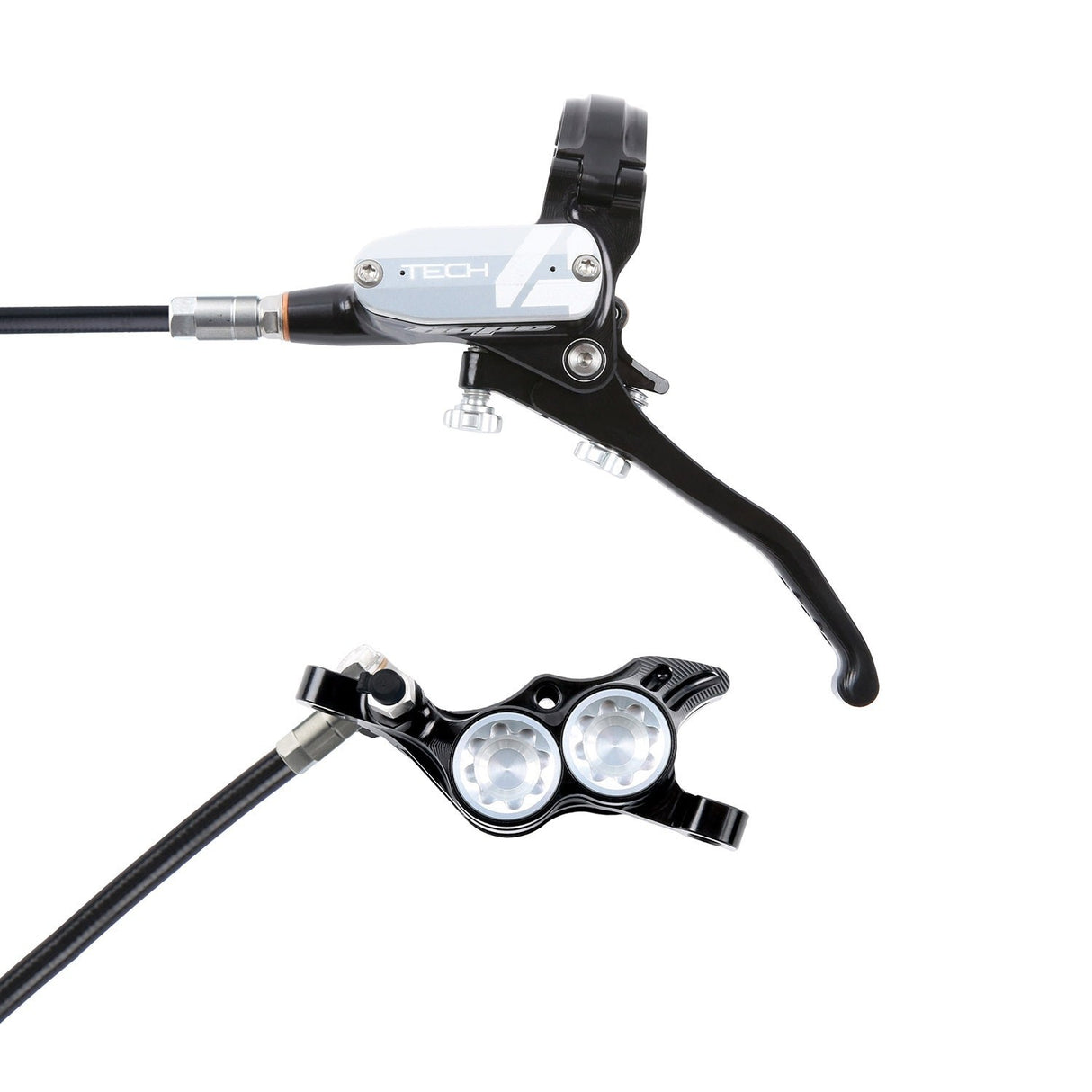Hope Brakes - Tech 4 E4 - Left/rear [cl:black/silver]
