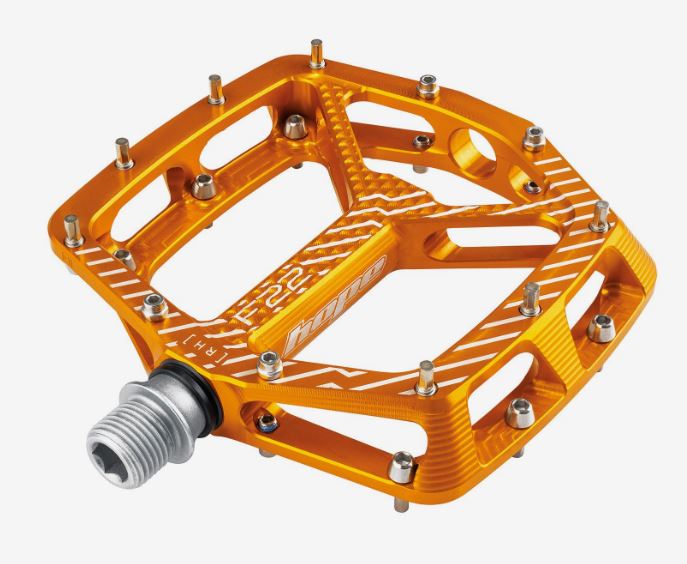 Hope Pedals F22 Platform Flat Alloy 22 Pins Sealed Bearing