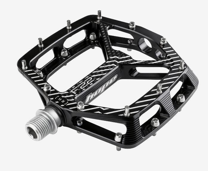flat pedals with pins Hope Pedals - F22 Platform / Flat Alloy 22 Pins