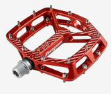 Hope Pedals - F22 Platform / Flat Alloy 22 Pins - Sealed Bearing [cl:red]