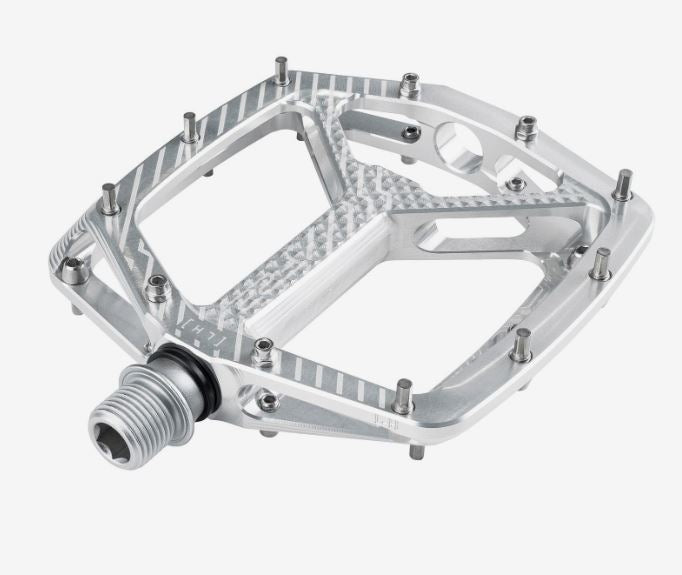 Hope Pedals - F22 Platform / Flat Alloy 22 Pins - Sealed Bearing [cl:silver]