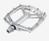Hope Pedals - F22 Platform / Flat Alloy 22 Pins - Sealed Bearing [cl:silver]