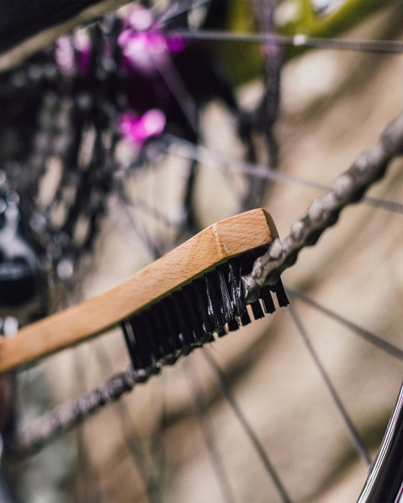Peatys Waxed Beech Wood - Drivetrain Brush