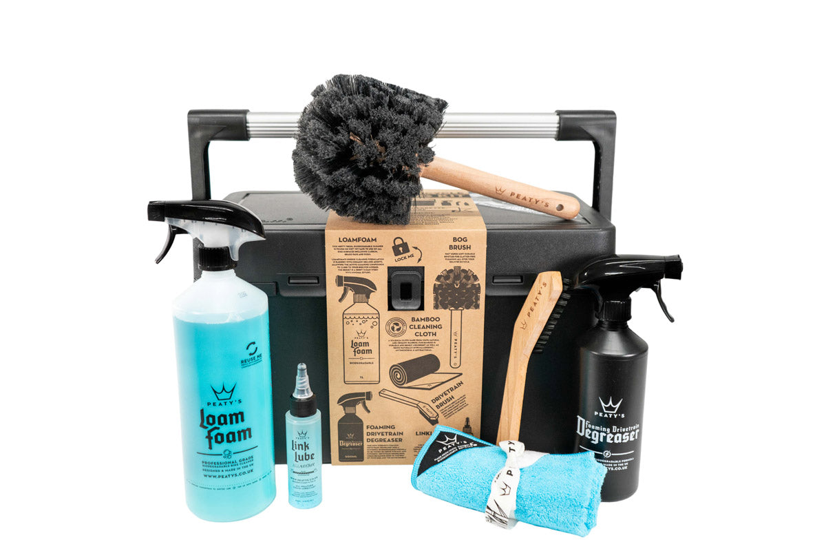 Peatys Gift Pack - Complete Bicycle Cleaning Kit - Toolbox