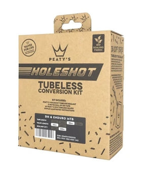 Peatys Holeshot Tubeless Conversion Kit 32mm - Enduro / Dh - Valve Length 42mm - Sealant 240ml