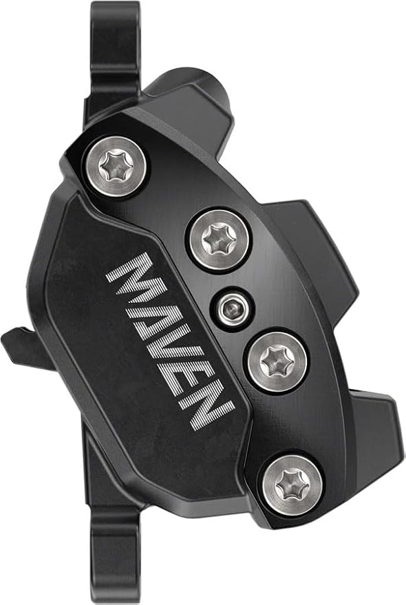 Sram Disc Brake Caliper Assembly Blk Maven Slv A1 (assembled, No Hose) Black - M