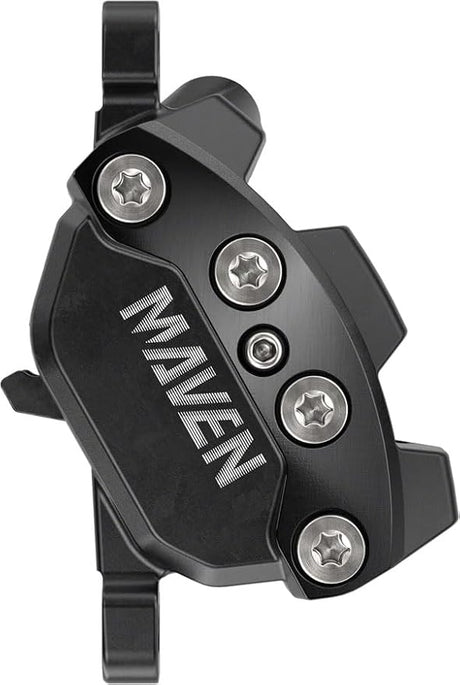 Sram Disc Brake Caliper Assembly Blk Maven Slv A1 (assembled, No Hose) Black - M