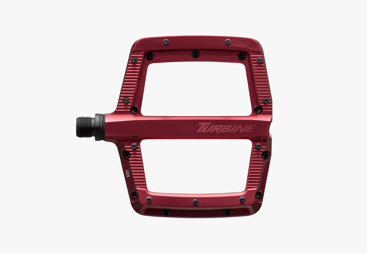 Raceface Turbine Pedal - Sealed Alloy - Red