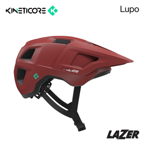 Lazer Helmet - Lupo Kineticore Matte Maroon - Universal Size (54-61cm)
