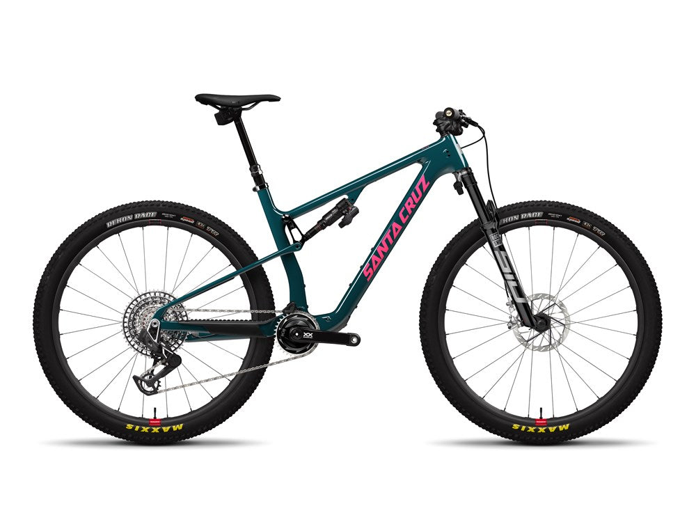 Santa Cruz 2025 Blur 4 Cc Xx Axs-kit Rsv Fa Gloss Dark Teal