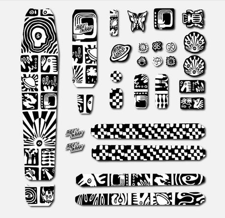 Ridewrap - Creator Protection - Tiny Sqares - Gloss