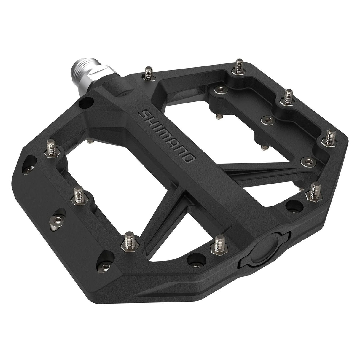 Shimano Pedals - Pd-gr400 - Flat Platform Pedals - Black