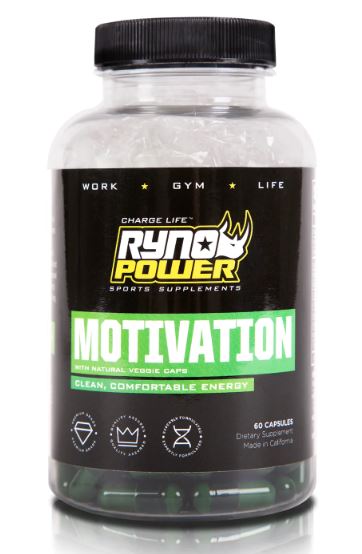 Ryno Power - Motivation / Capsules / 60  Capsules