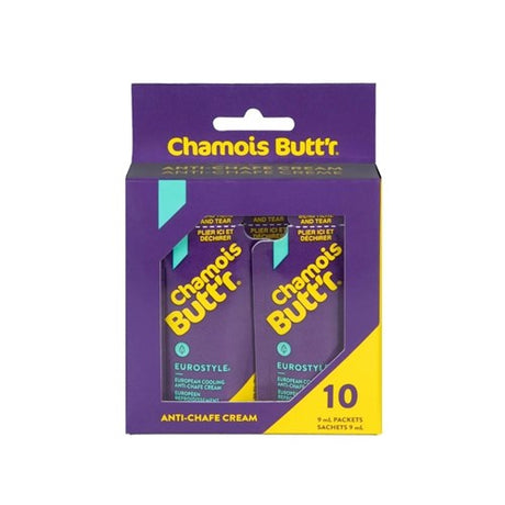 Chamois Buttr - Eurostyle Anti-chafe - 9ml - 10 Pack