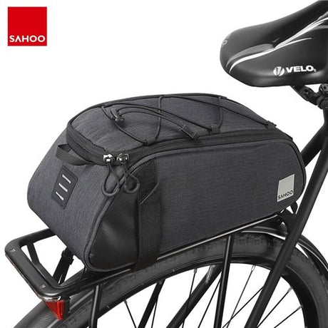 Sahoo Rack Top Trunk Bag - Medium - Universal Velcro Straps - 33cm X 14cm X 12cm - 7l
