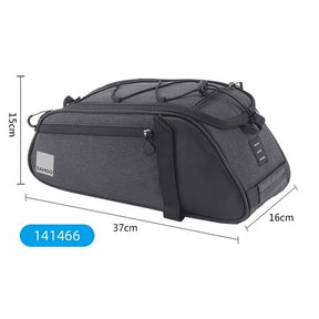 Sahoo Trunk Bag Large - Universal Velcro Straps - 37cm X 16cm X 15cm - 8l