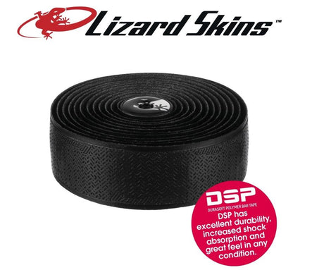 Lizard Skins Dsp Bar Tape Black 2.5mm [cl:black Sz:2.5mm]