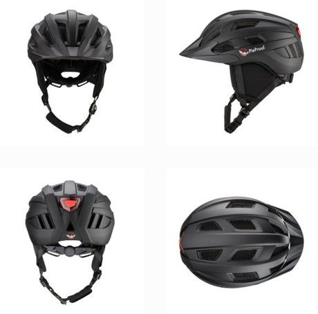 Pieproof Helmet - Magpie Protection Helmet - [cl:black Sz:large]