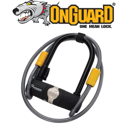 On Guard 5810 Mini U-lock 90mm X 140mm + Cable 120cm X 10mm