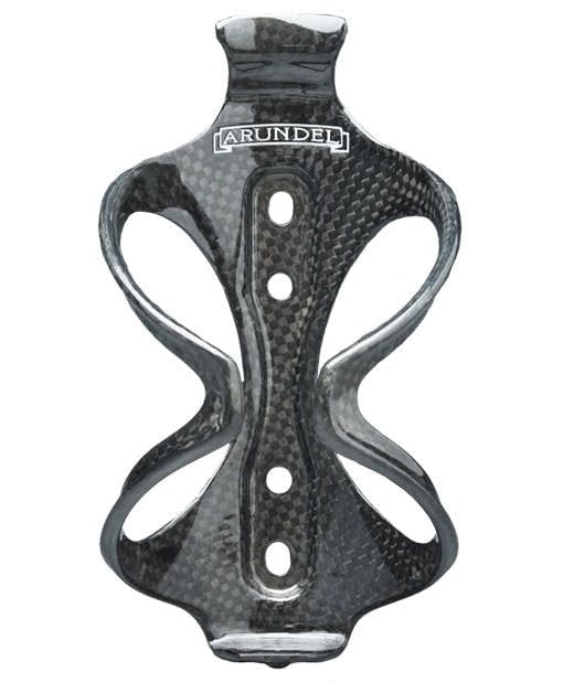 Arundel Bottle Cage - Mandible - Gloss - 3k Carbon Weave