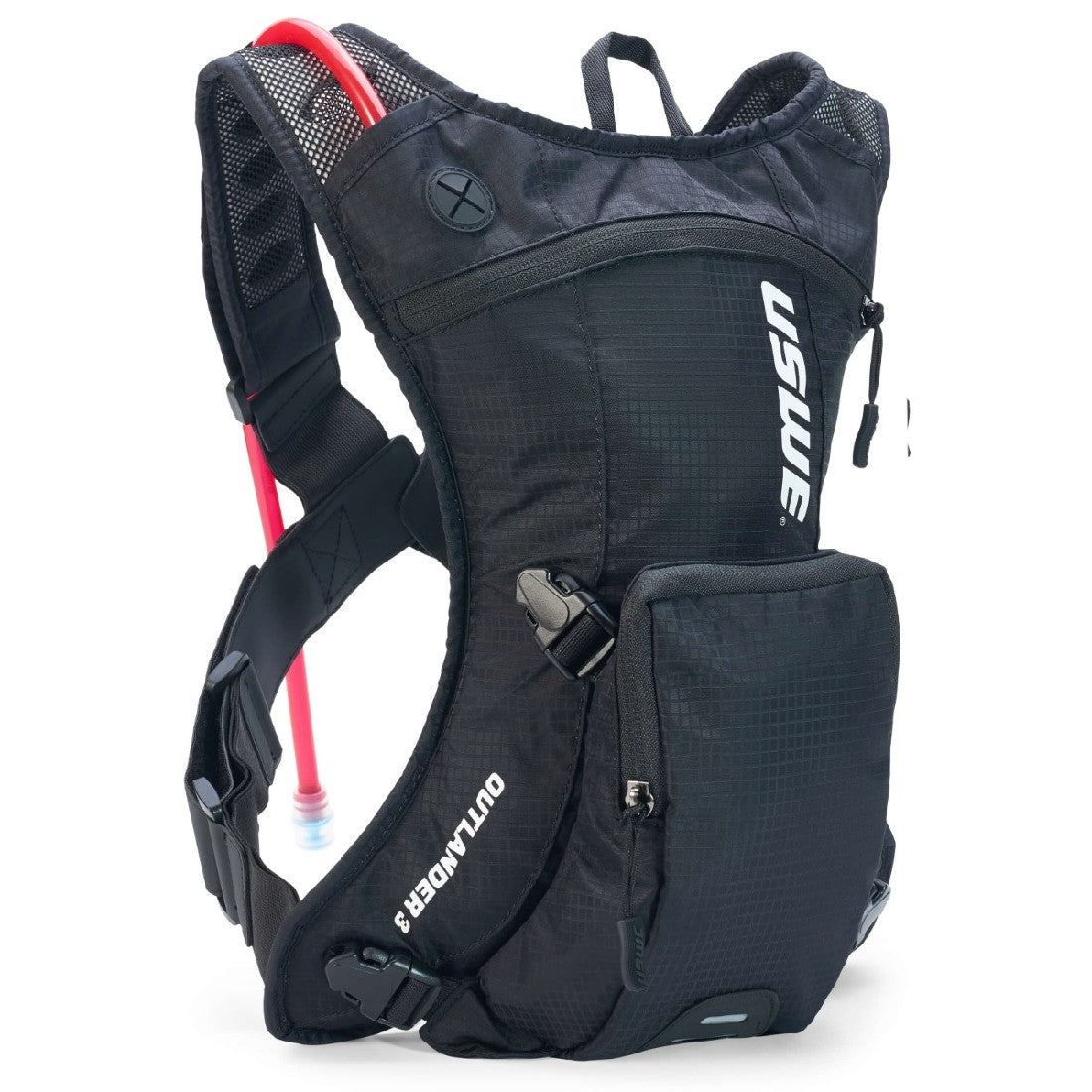 Uswe Outlander 3l Hydration Backpack (inc Bladder) Carbon Black