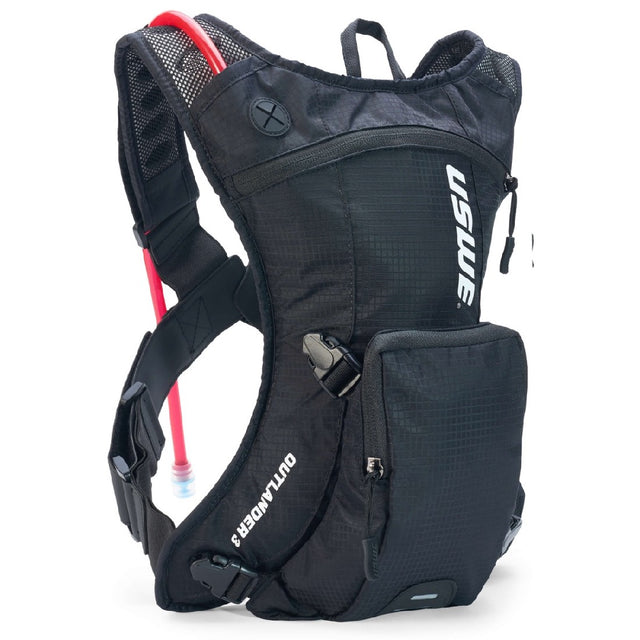 Uswe Outlander 3l Hydration Backpack (inc Bladder) Carbon Black
