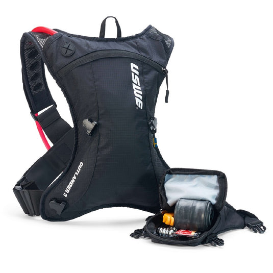 Uswe Outlander 3l Hydration Backpack (inc Bladder) Carbon Black