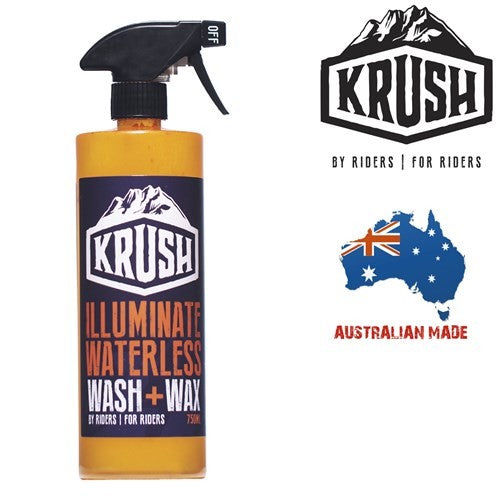 Krush Waterless Wash And Wax 750ml
