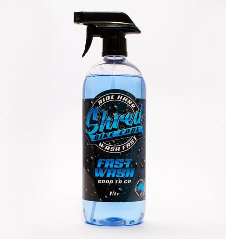 Shred Bike Care - Fast Wash  (ready To Use) Spray Bottle 1l 