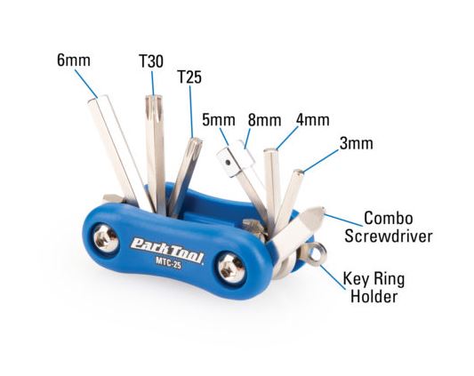 Park Tool Multi Tool Mtc-25