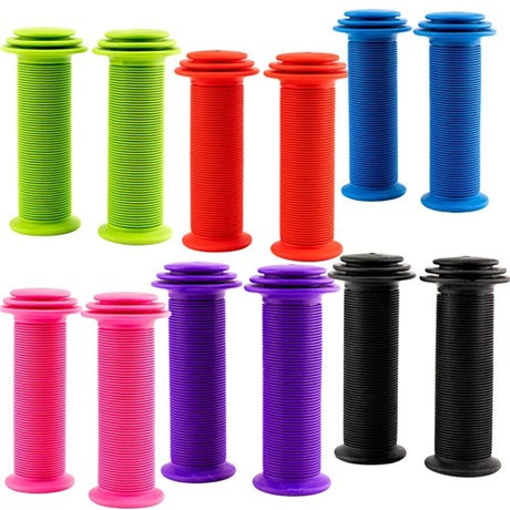 Rascal Kids Grips 100mm With Enclosed End - [cl:green]